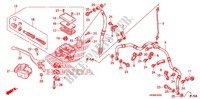 FRONT BRAKE MASTER CYLINDER для Honda FOURTRAX 420 RANCHER 4X4 PS CAMO 2011