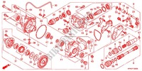 FRONT FINAL GEAR для Honda FOURTRAX 420 RANCHER 4X4 PS RED 2011