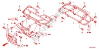 SEAT   CARRIER для Honda FOURTRAX 420 RANCHER 4X4 PS RED 2011