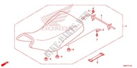 SINGLE SEAT (2) для Honda FOURTRAX 500 FOREMAN RUBICON Power Steering 2014