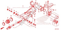 SWINGARM   CHAIN CASE для Honda FOURTRAX 500 FOREMAN RUBICON Power Steering 2014