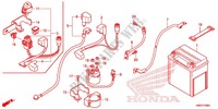 WIRE HARNESS/BATTERY для Honda FOURTRAX 500 FOREMAN RUBICON Power Steering 2014