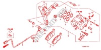 REAR BRAKE CALIPER для Honda VFR 1200 DCT 2014