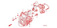 HEADLIGHT (1) для Honda CB 600 F HORNET ABS 2010