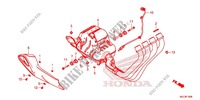 EXHAUST MUFFLER (2) для Honda CBR 650 F ABS 2014