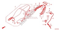 SEAT   REAR COWL для Honda CBR 650 F TRICOLOR 2014
