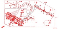 THROTTLE BODY для Honda CBR 650 F TRICOLOR 2014