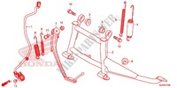 MAIN STAND   BRAKE PEDAL для Honda CTX 1300 ABS 2014