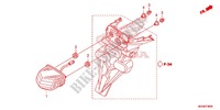 TAILLIGHT (2) для Honda CROSSTOURER 1200 ABS TITANIUM 2014