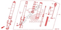FRONT FORK для Honda CROSSTOURER 1200 ABS 2014