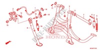 MAIN STAND   BRAKE PEDAL для Honda CROSSTOURER 1200 L 2014