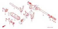 GEARSHIFT DRUM   SHIFT FORK для Honda XR 125 L Electric start + Kick start 2011