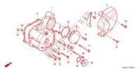 LEFT CRANKCASE COVER  (XR125L3,4,5,6,A/EKB) для Honda XR 125 L Electric start + Kick start 2011