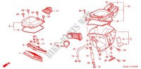 FRONT COVER   AIR CLEANER для Honda XR 125 L Kick start only -1LA- 2011