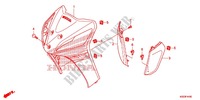 FRONT COVER   AIR CLEANER для Honda WAVE 110 front brake disk 2012