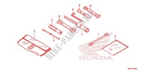 TOOLS   BATTERY BOX для Honda VFR 1200 WHITE 2016