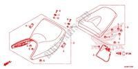 SINGLE SEAT (2) для Honda CROSSRUNNER 800 2016