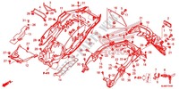 REAR FENDER для Honda CROSSRUNNER 800 2015