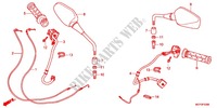 LEVER   SWITCH   CABLE (2) для Honda CROSSRUNNER 800 GRISE 2012