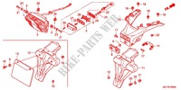 TAILLIGHT (2) для Honda CROSSRUNNER 800 GRISE 2012