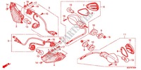 INDICATOR (2) для Honda CBR 1000 RR ABS BLACK 2012