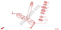 STEERING STEM для Honda CBR 1000 RR ABS BLACK 2012