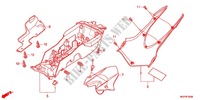 REAR FENDER для Honda CBR 1000 RR FIREBLADE TRICOLORE 2014