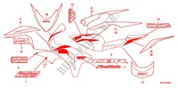 STICKERS (2) для Honda CBR 1000 RR ABS 2009