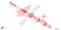 KICKSTARTER AXLE для Honda WAVE 110 2011