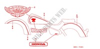 STICKERS (VT750C5,6,7/CA5,7) для Honda SHADOW VT 750 2007