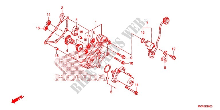 REDUCTION CASE для Honda NC 750 INTEGRA S 2016