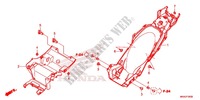 REAR FENDER для Honda NC 750 X ABS DCT SPECIAL 2016
