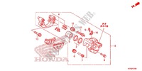 REAR BRAKE CALIPER для Honda SH 125 ABS D SPECIAL 3ED 2016