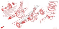CRANKSHAFT   PISTON для Honda FOURTRAX 420 RANCHER 4X4 Manual Shift 2016