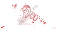 REAR WHEEL для Honda FOURTRAX 420 RANCHER 4X4 Manual Shift 2016