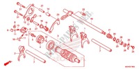 GEARSHIFT DRUM для Honda CROSSTOURER 1200 ABS RED 2016
