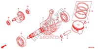 CRANKSHAFT для Honda FOURTRAX 500 FOREMAN RUBICON EPS RED 2016