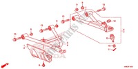 FRONT SUSPENSION ARM для Honda FOURTRAX 500 FOREMAN RUBICON EPS RED 2016