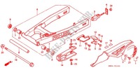 REAR ARM   CHAIN CASE для Honda NX 250 1989