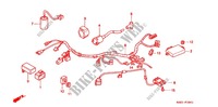 WIRE HARNESS (2) для Honda CRM 250 Without speed warning light 1993