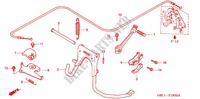 MAIN STAND   KICK STARTER ARM   PARKING BRAKE для Honda 50 LIVE DIO ZX, front brake disk, NH237I 1994