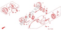 INDICATOR (4) (C50BN/BND P/S/V/X/Y) для Honda PRESS CUB 50 DELUXE 2000