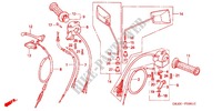 LEVER   SWITCH   CABLE (C50CM2) для Honda PRESS CUB 50 CUSTOM 2000