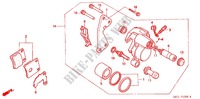 FRONT BRAKE CALIPER для Honda 50 SMART DIO DX 2001