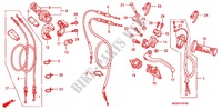LEVER   SWITCH   CABLE (CRF450R4,5,6,7,8) для Honda CRF 450 R RED 2008