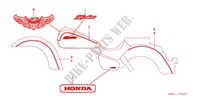 STICKERS (VT750C4/CA4) для Honda SHADOW VT 750 2004