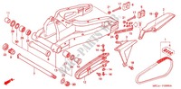 SWINGARM   CHAIN CASE для Honda CBR 1000 RR 2007