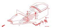 SINGLE SEAT (2) для Honda CBR 600 RR 2007