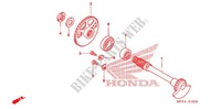 CRANKSHAFT   PISTON   BALANCER (2) для Honda CRF 450 X 2007
