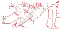 BRAKE LINES  для Honda VTX 1800 F1 2008
